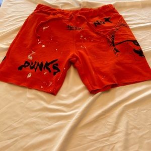 Ed hardy graphic shorts